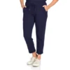 Relaxed RestyledKnit DrawstringWaist Ankle Pant -Grace Jewelry Shop 760 965