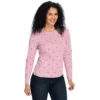 Long Sleeve Crew Neck Tee -Grace Jewelry Shop 760 969 08 swatch