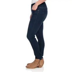 Wide WaistbandPull-on JeanLeggings -Grace Jewelry Shop 761 118 02 detail