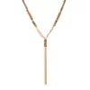 Long Seed Bead Y-Neck 30" Necklace -Grace Jewelry Shop 761 476 00 swatch
