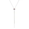 Long Stone Lariat 32" Necklace -Grace Jewelry Shop 761 527 00 swatch