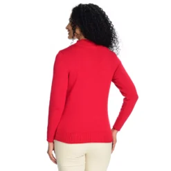 Party Pug MockNeck Sweater 9 Party Pug MockNeck Sweater -Grace Jewelry Shop 761 541 01 detail