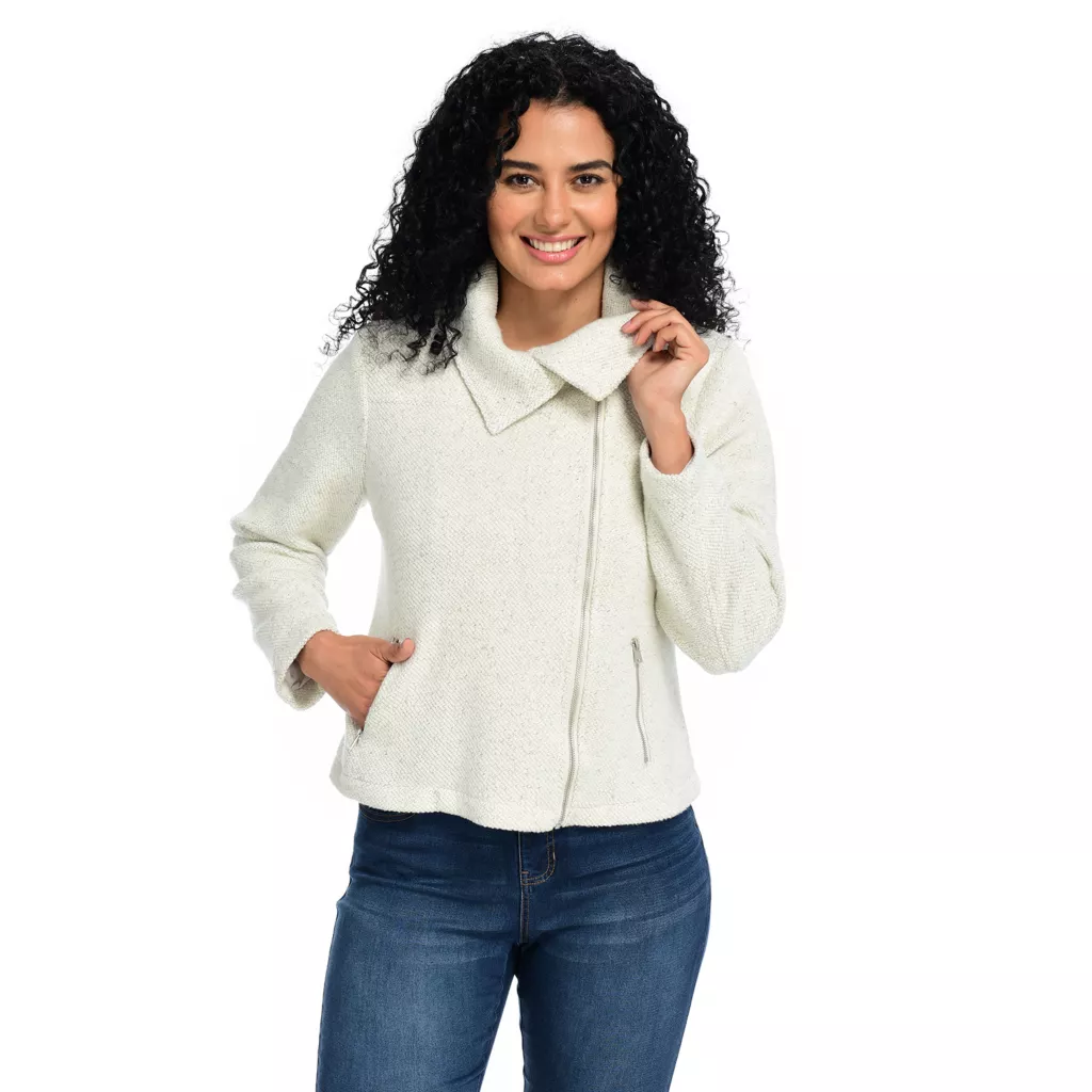 Cowl Neck ZipMoto Jacket 4 Cowl Neck ZipMoto Jacket - Image 2