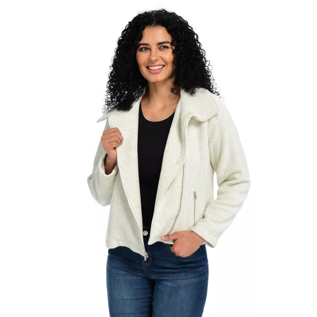 Cowl Neck ZipMoto Jacket 5 Cowl Neck ZipMoto Jacket - Image 3