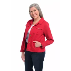 Solid Patch Pocket Jacket -Grace Jewelry Shop 761 715 00 detail