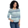 Ombre 3/4 Sleeve Sweater 2 Ombre 3/4 Sleeve Sweater -Grace Jewelry Shop 762 295 00 swatch