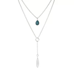 Layered Y-Neck 23" Necklace