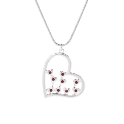 Long Hearts 32" Necklace