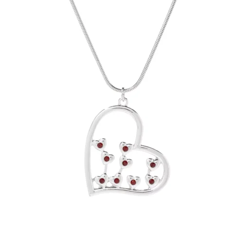 Long Hearts 32" Necklace -Grace Jewelry Shop 762 575 00 swatch