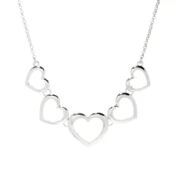 Hearts Statement 19" Necklace -Grace Jewelry Shop 762 583