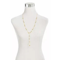 Delicate Beaded Cluster Y-Neck 32" Necklace 7 Delicate Beaded Cluster Y-Neck 32" Necklace -Grace Jewelry Shop 763 283 00 detail
