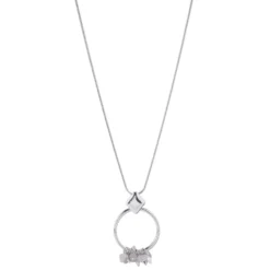 Cluster Stone 32" Necklace