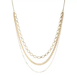 Adjustable Multi Chain 32" Necklace -Grace Jewelry Shop 763 610
