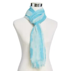 Tie Dye Print Oblong Scarf