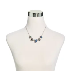 Palm Leaf 19" Statement Necklace -Grace Jewelry Shop 765 158 00 detail