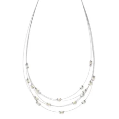 Wire Illusion 18.5" Necklace 8 Wire Illusion 18.5" Necklace -Grace Jewelry Shop 765 528 00 swatch