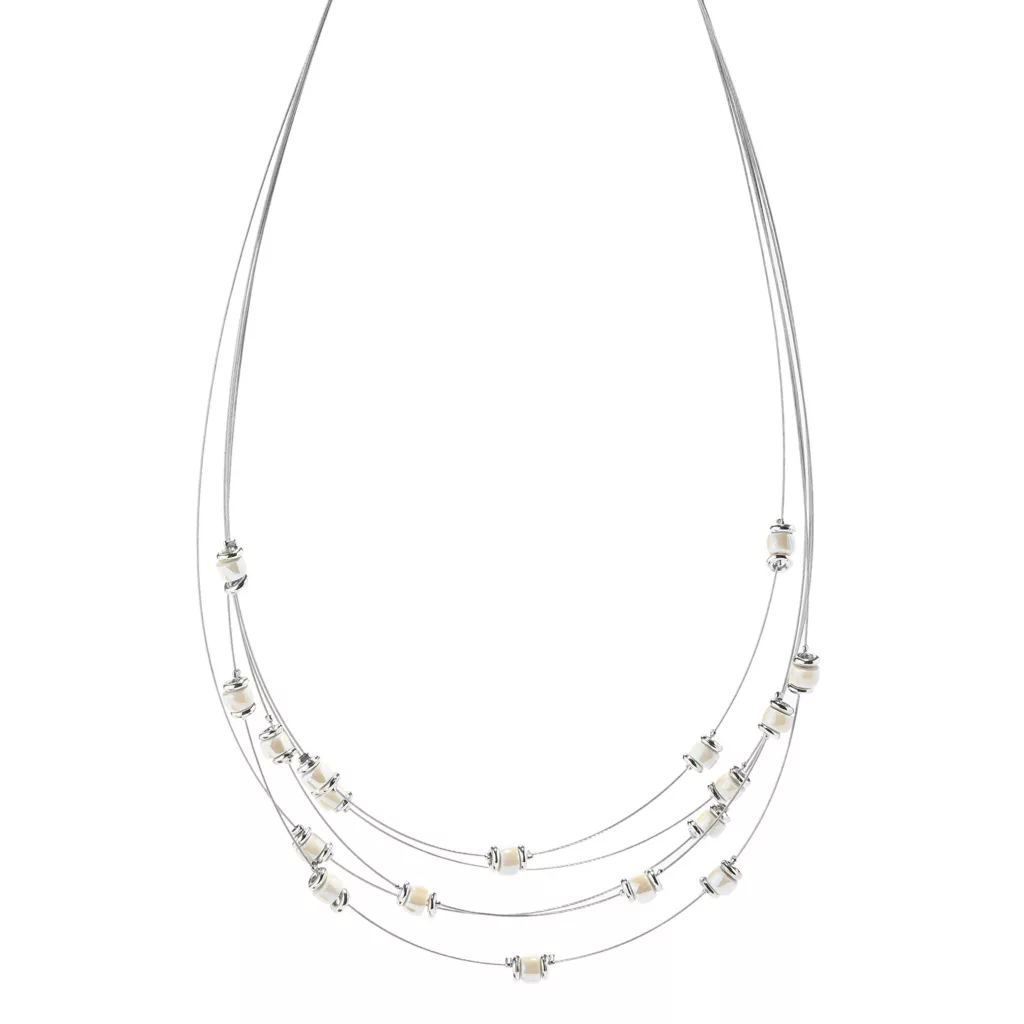 Wire Illusion 18.5" Necklace 4 Wire Illusion 18.5" Necklace - Image 2