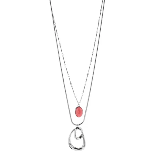 Double Layer Drop 22" Necklace -Grace Jewelry Shop 765 530 00 swatch