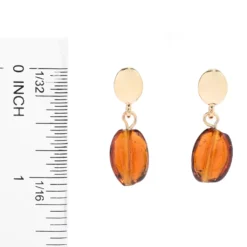 Bead Drop Post Earring -Grace Jewelry Shop 765 536 00 detail