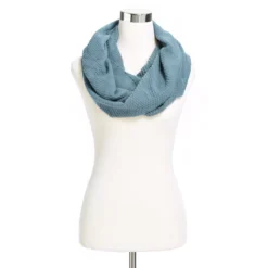 DiamondPleated LoopScarf -Grace Jewelry Shop 765 778