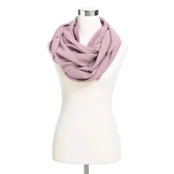 DiamondPleated LoopScarf -Grace Jewelry Shop 765 778 02 swatch 1
