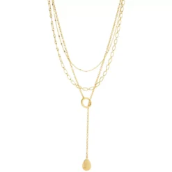 ConvertibleMetal Y-NeckNecklace -Grace Jewelry Shop 765 819