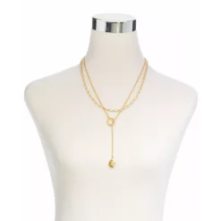 ConvertibleMetal Y-NeckNecklace -Grace Jewelry Shop 765 819 05 detail