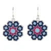 Kaleidoscope Fish Hook Earrings -Grace Jewelry Shop 768 413 00 swatch