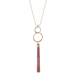 Chain Tassel 32" Necklace