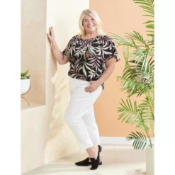 Ruffle NeckFlutter SleeveKnit Top 27 Ruffle NeckFlutter SleeveKnit Top -Grace Jewelry Shop 770 189 00 detail