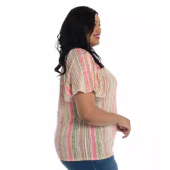 Ruffle NeckFlutter SleeveKnit Top 28 Ruffle NeckFlutter SleeveKnit Top -Grace Jewelry Shop 770 189 01 detail