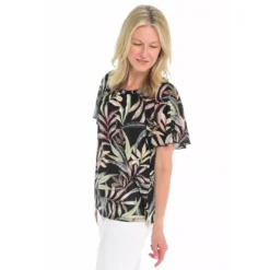 Ruffle NeckFlutter SleeveKnit Top 29 Ruffle NeckFlutter SleeveKnit Top -Grace Jewelry Shop 770 189 02 detail