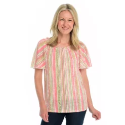 Ruffle NeckFlutter SleeveKnit Top 36 Ruffle NeckFlutter SleeveKnit Top -Grace Jewelry Shop 770 189 09 detail