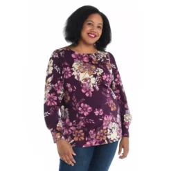 Cotton JerseyGathered Sleeve Boatneck Tee -Grace Jewelry Shop 771 355 07 detail