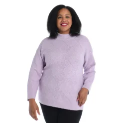 DiamondMock NeckSweater
