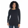 Crew Neck Ponte Top -Grace Jewelry Shop 771 673 00 swatch