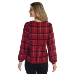 Printed CozyKnit Top -Grace Jewelry Shop 771 680 01 detail